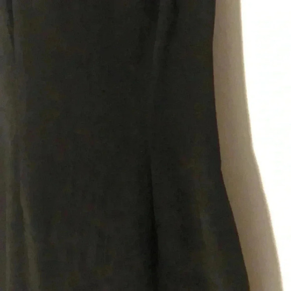 Suede black skater dress - Picture 3 of 6